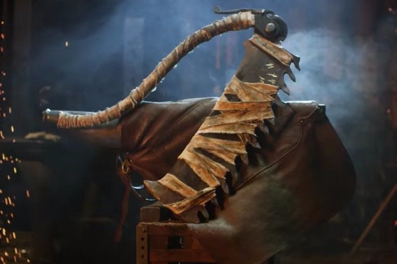 Behold this functional reallife version of Bloodborne's Saw Cleaver